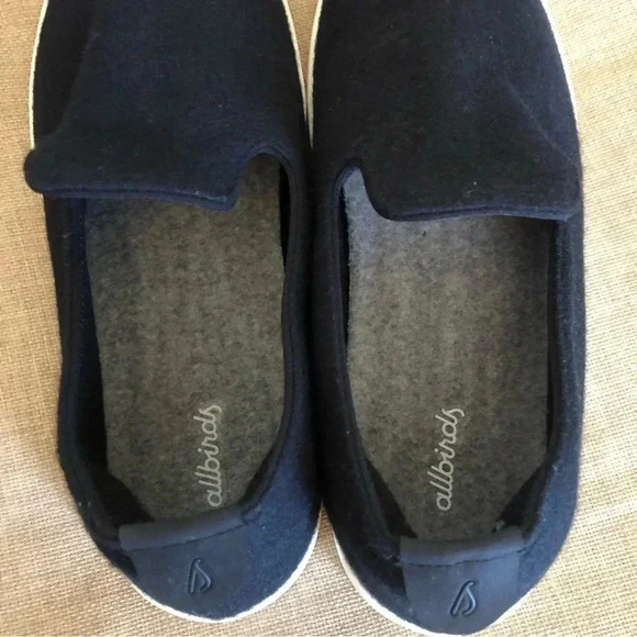 ALLBIRDS WL Wool Loungers Minimalist Slip-on Shoes - Black - M10 - Picture 5 of 10